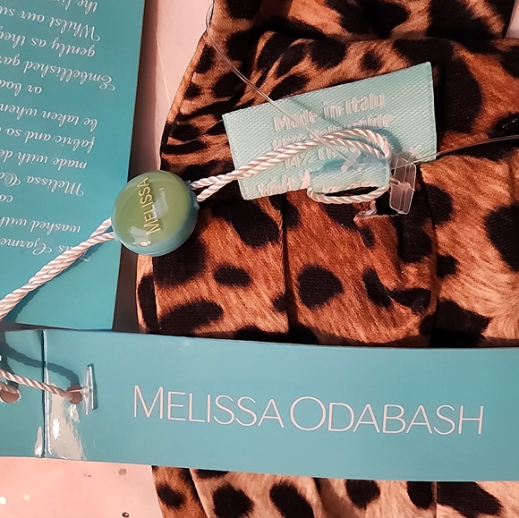 MELISSA ODABASH Cheetah Print Bikini Top  US SIZE 4 - Picture 5 of 6